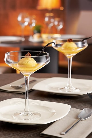 6 coupes en cristallin Champagne & Cocktail - 30 cl