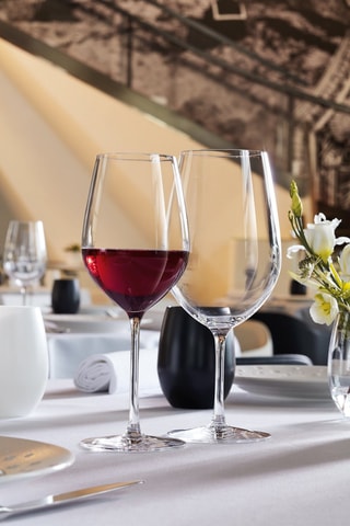 6 verres à pied en cristallin Séquence - 44 cl