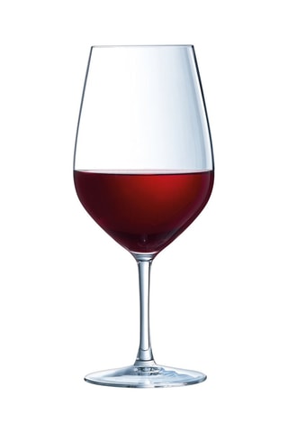 6 verres à pied en cristallin Séquence  - 74 cl