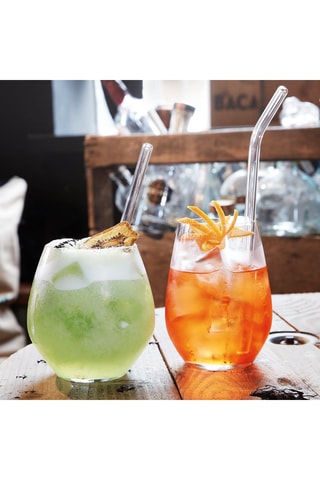 6 verres à eau en cristallin Primary - 35 cl