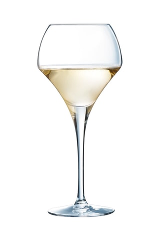 6 verres à pied en cristallin Open Up - 37 cl