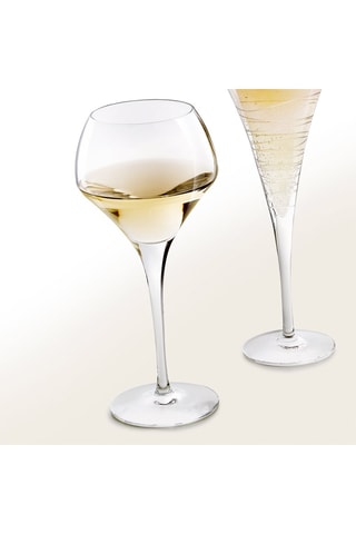 6 verres à pied en cristallin Open Up - 37 cl