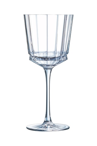 6 verres à pied en verre ultra transparent Macassar - 35 cl