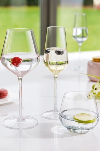 6 verres à pied en cristallin Ultime - 47 cl 