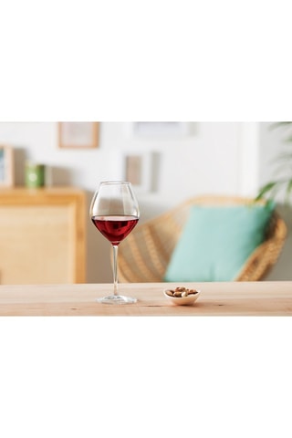 6 verres à pied en cristallin Cheer Up - 55 cl