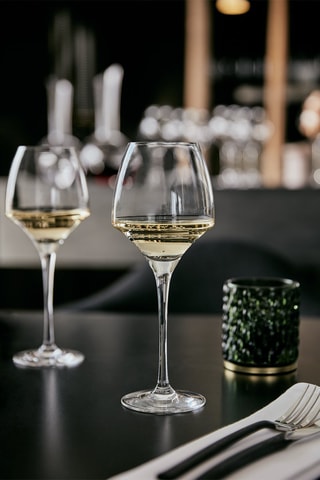 6 verres à pied en cristallin Open Up - 40 cl