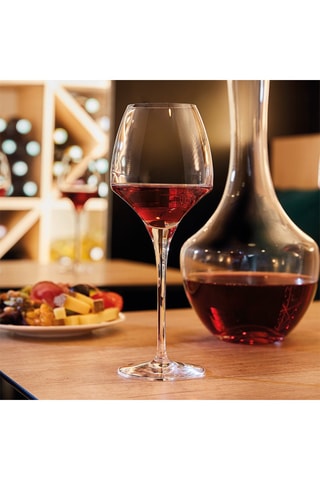 6 verres à pied en cristallin Open Up - 40 cl