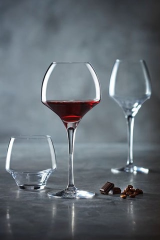 6 verres à pied en cristallin Open Up - 47 cl