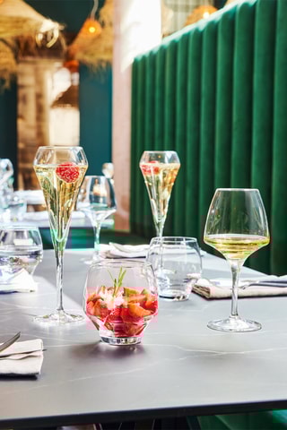 6 flûtes en cristallin Open Up - 20 cl