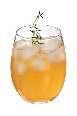 4 verres à eau en cristallin - 36 cl