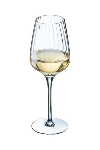 6 verres à pied en cristallin Symétrie - 35 cl