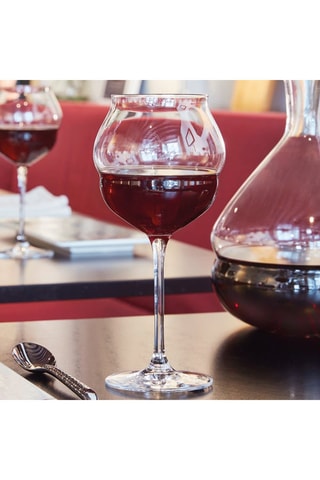 6 verres à pied Macaron - 40 cl