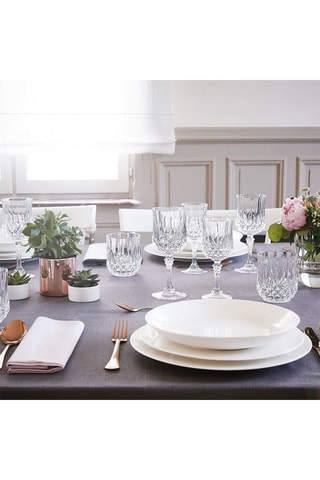 4 verres à pied Longchamp - 25 cl