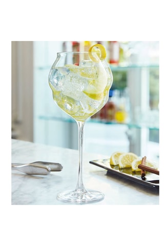 6 verres à pied Macaron - 60 cl