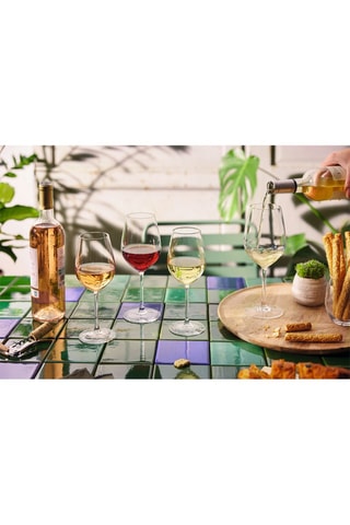 6 verres à pieds Menades - 36 cl