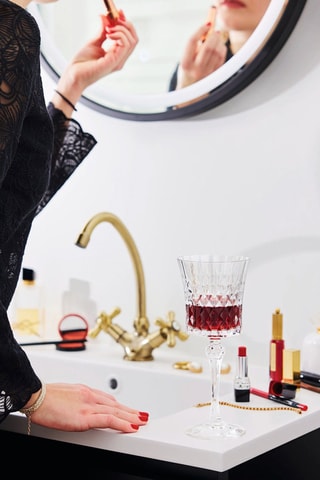 4 verres à pied Lady Diamond - 27 cl