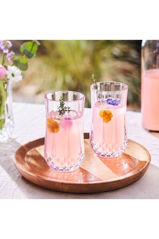 4 verres à eau Longchamp - 36 cl