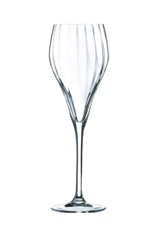 6 flûtes en cristallin  Symétrie -  16 cl