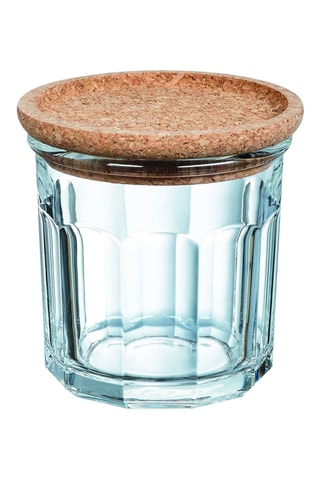 Pot en verre avec couvercle  Storing Box Cork -  18 cl