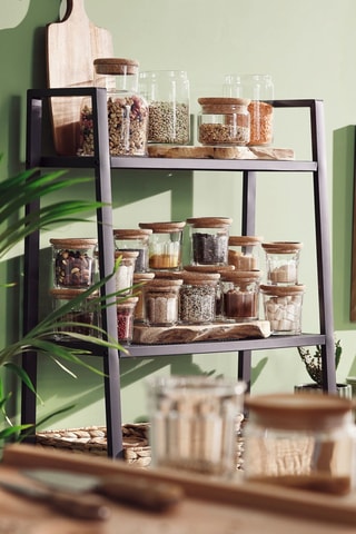 Pot en verre avec couvercle  Storing Box Cork -  18 cl