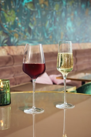 6 verres à vin en cristallin  Sublym -  45 cl