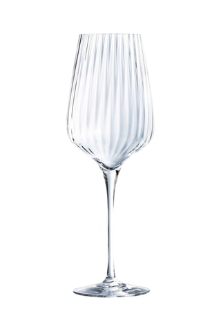 6 verres à vin en cristallin  Symétrie -  45 cl