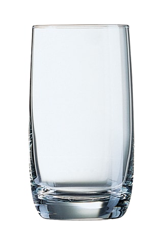 6 verres à eau en cristallin  Vigne -  33 cl