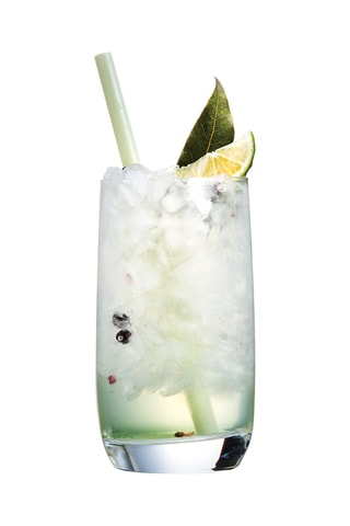 6 verres à eau en cristallin  Vigne -  33 cl