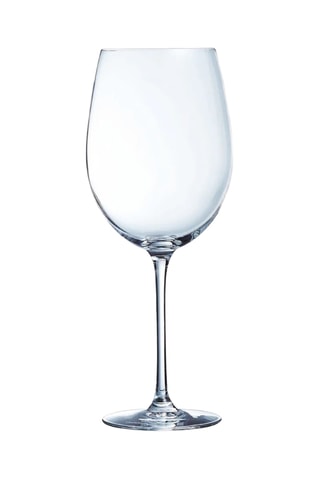 6 verres à vin en cristallin  Cabernet -  75 cl