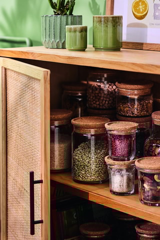 Pot en verre avec couvercle  Storing Box Cork -  31 cl