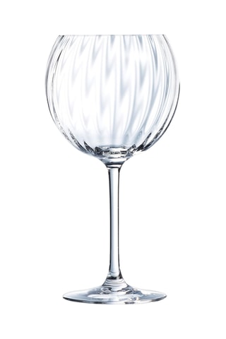 6 verres à vin en cristallin  Symétrie -  58 cl