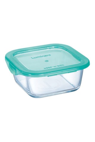 Boîte de conservation en verre avec couvercle en plastique sans BPA  Keep'n Box -  38 cl
