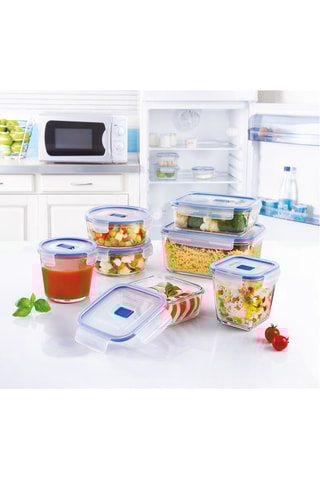 Boîte de conservation en verre avec couvercle en plastique sans BPA  Pure Box Active -  67 cl