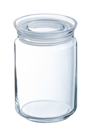 Pot de conservation en verre avec couvercle  Pure Jar Glass -  1 l