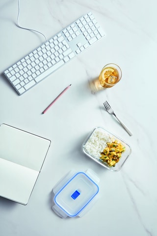 Boîte de conservation en verre avec couvercle en plastique sans BPA  Pure Box Active -  82 cl