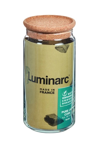 Pot de conservation en verre avec couvercle  Pure Jar Cork -  1,5 l