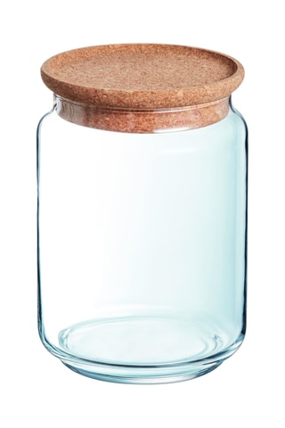 Pot de conservation en verre avec couvercle  Pure Jar Cork -  2 l