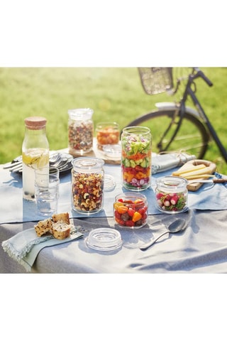 Pot de conservation en verre avec couvercle  Pure Jar Glass -  1,5 l