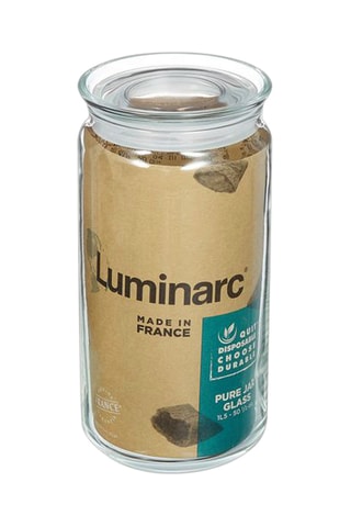Pot de conservation en verre avec couvercle  Pure Jar Glass -  1,5 l