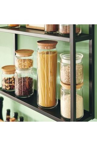 Pot de conservation en verre avec couvercle  Pure Jar Cork -  0,2 l