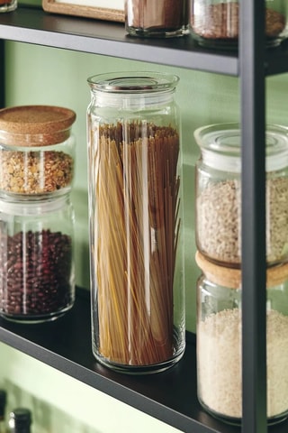 Pot de conservation en verre avec couvercle  Pure Jar Glass -  2 l