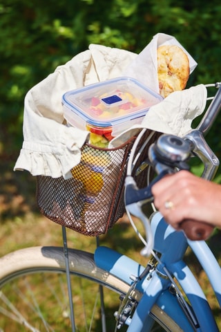 Boîte de conservation en verre avec couvercle en plastique sans BPA Pure Box Active -  1,97 l