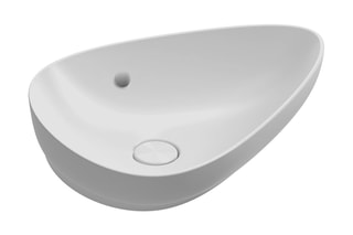 Vasque à poser en céramique Nouvelle Vague Blanc