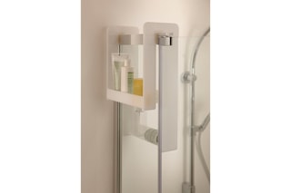 Etagère pour pare-bain et paroi Malice Blanc