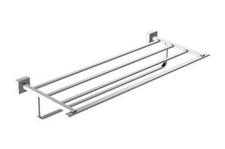 Rack à serviettes Moderne Chromé