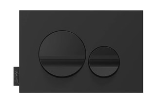 Plaque de commande touches rondes - Noir