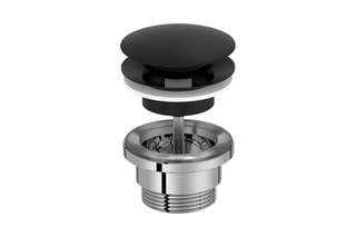 Bonde de vidage Click - Noir