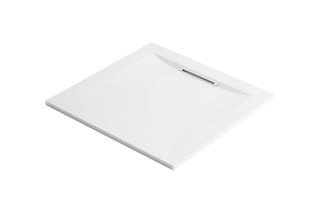 Receveur carré à encastrer Flight Pure Blanc