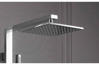 Colonne de douche thermostatique Strayt Argenté