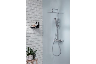 Colonne de douche thermostatique - Chrome